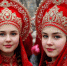 кокошник, девушки - Инфокам